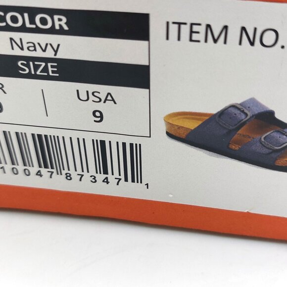 WOMEN AEROTHOTIC MEMORY FOAM CORK FOOTBED SLIDES - SANDAL Size 9 - Picture 9 of 10